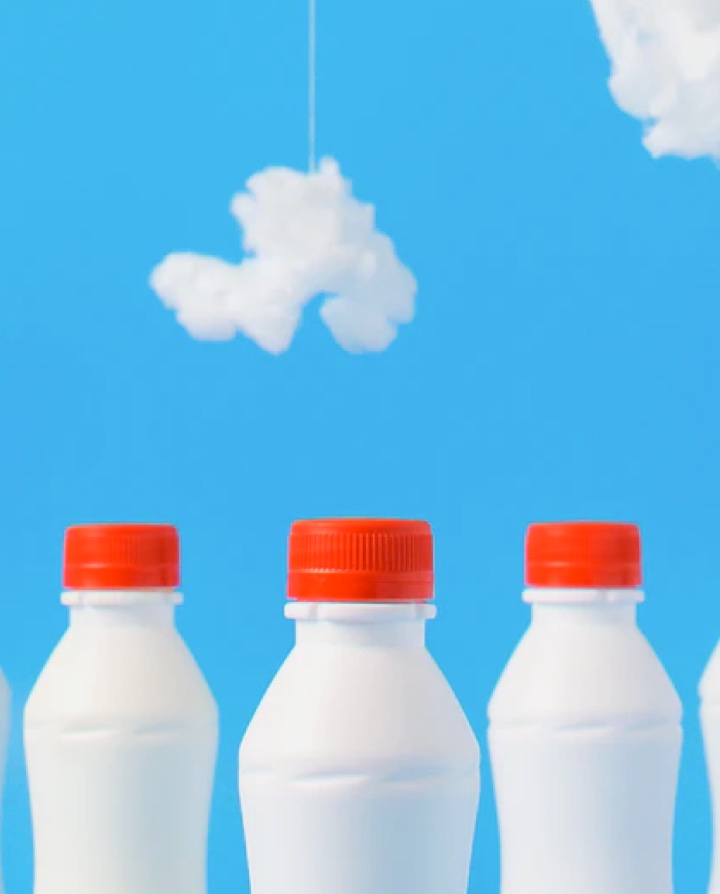 Picture of bottles of milk